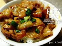 蜜汁燒肉蓋飯