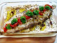原味料理 - 梅子地瓜蒸魚