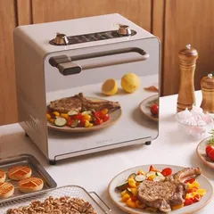 NICONICO 鏡面美型氣炸烤箱