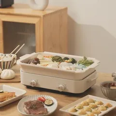 NICONICO雙邊溫控電烤盤