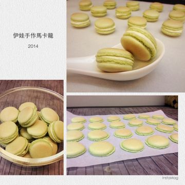 玫瑰乳酪馬卡龍:Eva Sheu 一起做