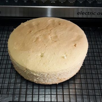 蔡嘉家一起做了超綿軟的原味優格戚風蛋糕