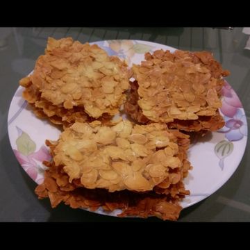 Sonia一起做了香酥脆杏仁瓦片