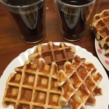 Grace Hsieh一起做了比利時列日鬆餅
