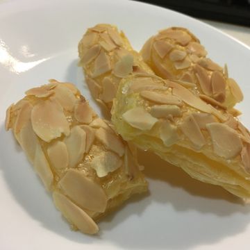 全職媽媽瘋料理一起做了香酥脆杏仁千層酥【自然の顏餅乾趴】