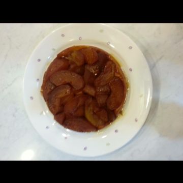 張詠荏一起做了超簡單翻轉蘋果派 Tarte Tatin