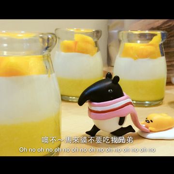 S&Cm一起做了[阿妮塔♥sweet] 雙色芒果奶酪。