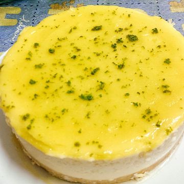 賴淑芬一起做了🍋檸檬酪乳酪蛋糕🍋（6吋、免烤箱）