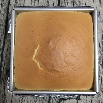 王妮兒一起做了起士棉花蛋糕