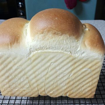 黄筱君一起做了鮮奶吐司
