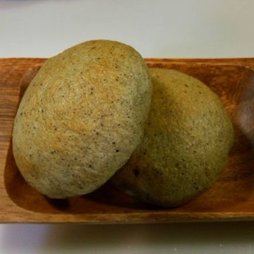 Pigleg Huang一起做了貝果麵包球