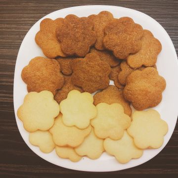 姜瑞雲一起做了可可餅乾🍪