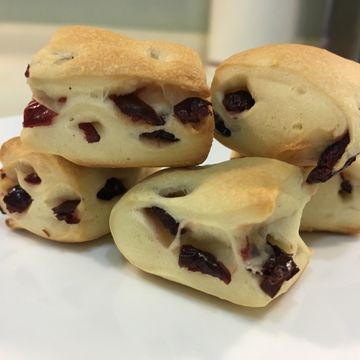 全職媽媽瘋料理一起做了【寶寶食譜】蔓越莓司康