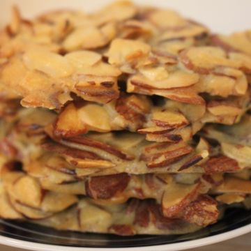 TINA太太一起做了【寶寶食譜】杏仁瓦片