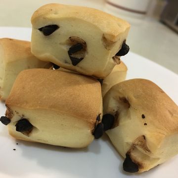 全職媽媽瘋料理一起做了巧克力豆司康