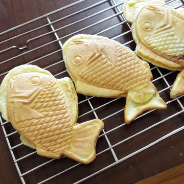 ying一起做了自製鬆餅粉～「脆皮鯛魚燒（雞蛋糕）」