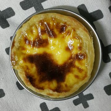 江江一起做了酥皮葡式蛋塔（不加化學白油）