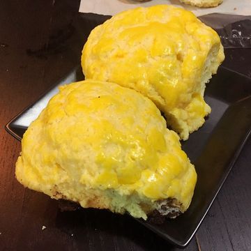 Abby一起做了湯種菠蘿麵包