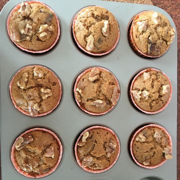 cher一起做了桂圓核桃杯子蛋糕