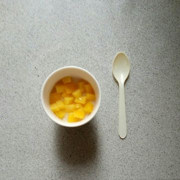 Cheese一起做了免量杯! 芒果奶酪
