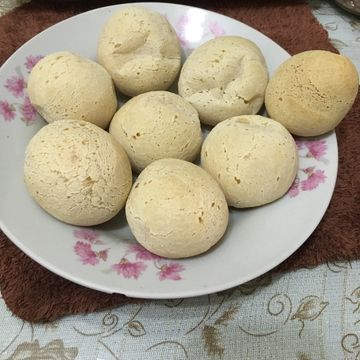 郭郭一起做了韓國麵包（預拌粉）