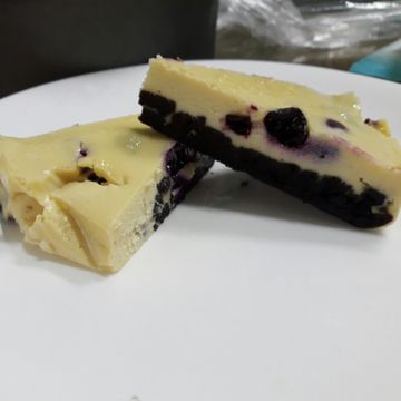 wen一起做了藍莓起士乳酪蛋糕