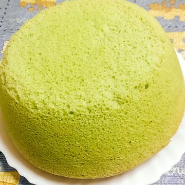 賴淑芬一起做了日式抹茶起士蛋糕