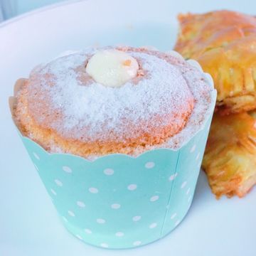 OH Yaya一起做了北海道戚風*巧克力*杯子蛋糕
