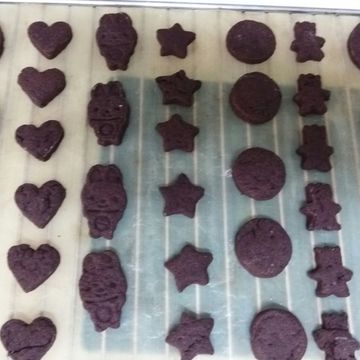 Wanchun Chen一起做了【甜點】巧克力餅乾
