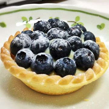 Dolly Chen一起做了【迷你】藍莓起士奶油塔