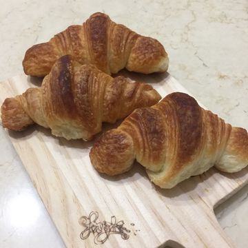 Ho Carolina一起做了法式可頌
