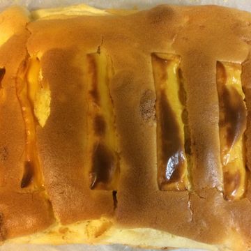 鍾美鈴一起做了古早味蛋糕-原味雞蛋香