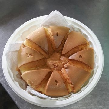 蔡嘉家一起做了奶茶戚風蛋糕