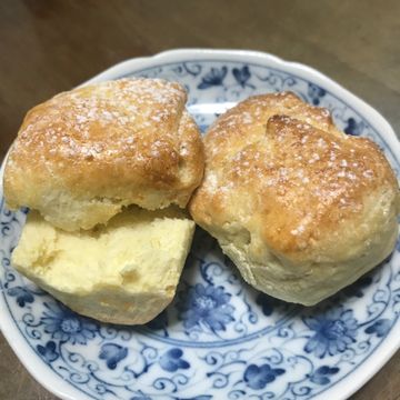 Joyce Tang一起做了蔓越莓司康cranberry scone