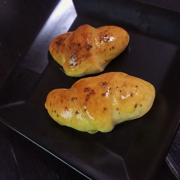 Abby一起做了奶油肉鬆卷麵包