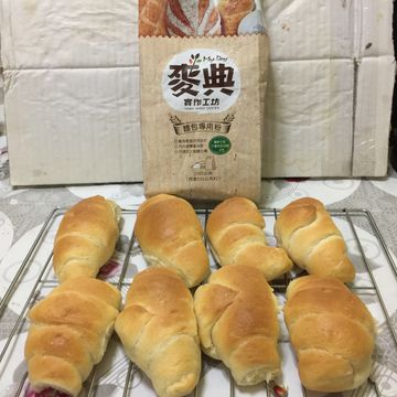 黃雅雅一起做了零失敗的日本超人氣鹽奶油麵包卷