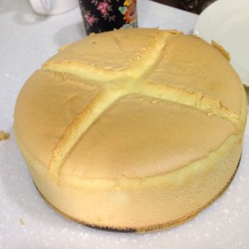 shen一起做了原味戚風蛋糕