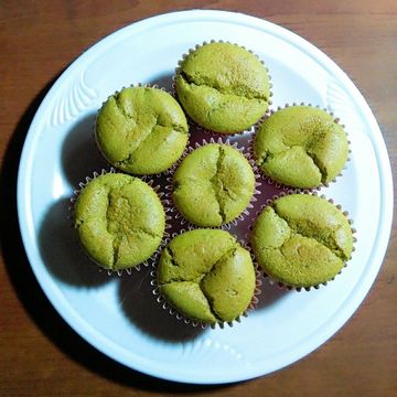Assam一起做了抹茶戚風杯子蛋糕