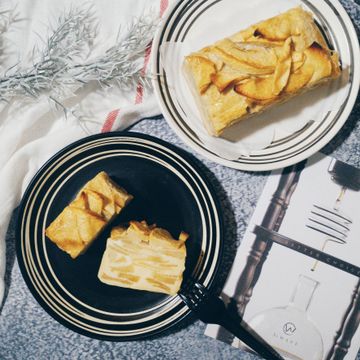 菲妮小廚一起做了蘋果隱形蛋糕