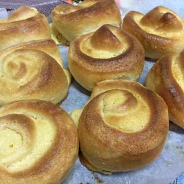 Pigleg Huang一起做了黑糖奶油捲 ～附『實作影片』～