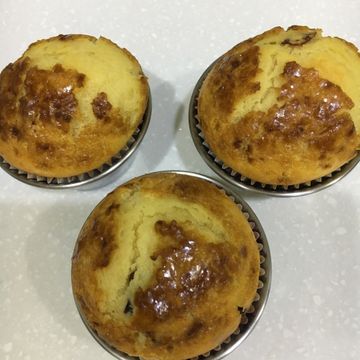 辣媽小廚一起做了簡單馬芬Muffin【新手不敗+免奶油】