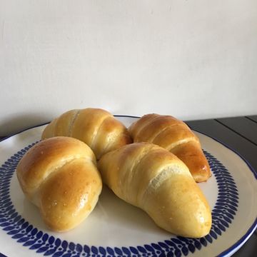 Yzzz一起做了全麥奶油餐包捲