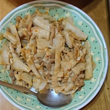 Wa Hane一起做了竹筍炒肉絲🍚🍚🍚