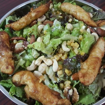 lynn一起做了和風雞肉沙拉