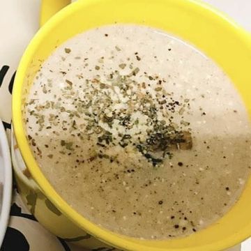 🥘Joanne Ke🍴一起做了蘑菇馬鈴薯濃湯