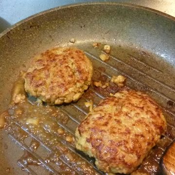 昕一起做了南瓜肉餅