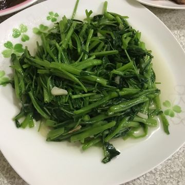 芯慧的簡單料理💕一起做了【好廚家】蒜炒空心菜