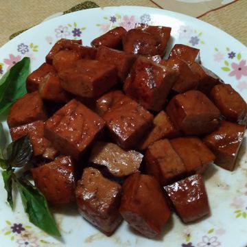 阿玲~三寶貝的媽一起做了五香蜜豆干