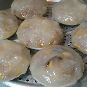 許琪玲一起做了西谷米肉圓