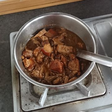 小米一起做了家常滷肉